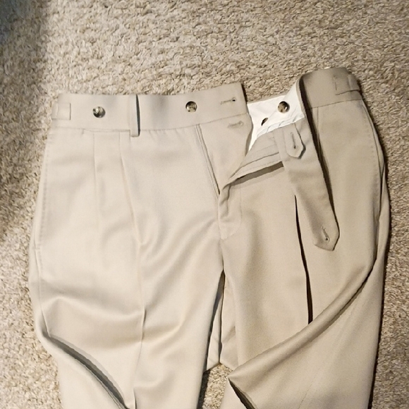 Suitsupply Taupe/Cream Dress Pants 32 - Picture 7 of 14